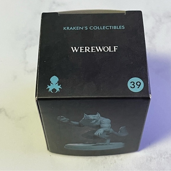 Werewolf Miniature For Tabletop RPGs | Kraken Collectibles Monster Series - Picture 5 of 7
